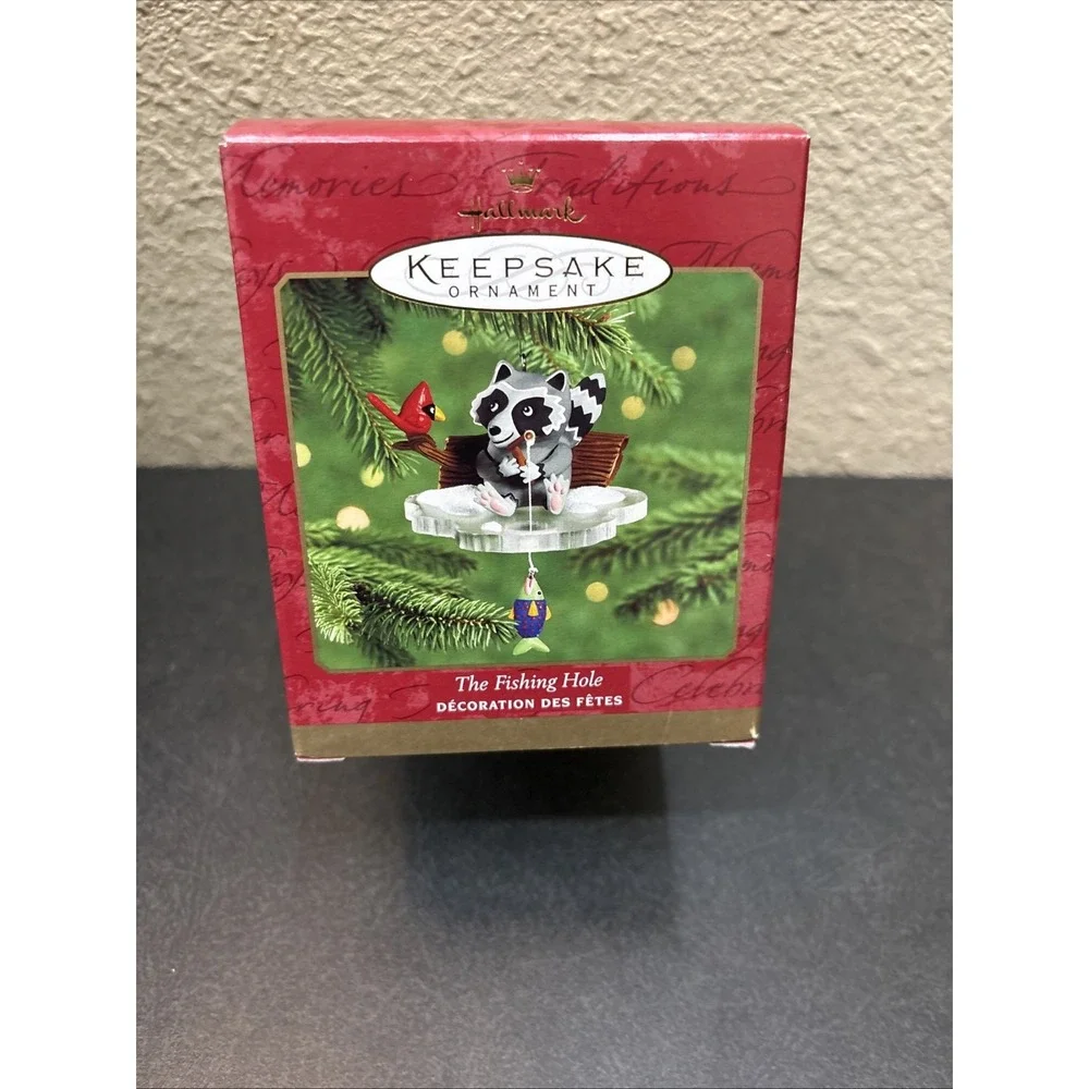 Hallmark Keepsake Ornament~The Fishing Hole~2000~NIB